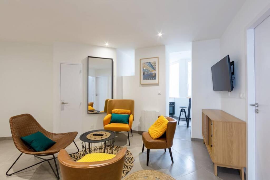 La Chambre Liberte 2, Sdb Privative Et Tv, Cuisine Salon Partages, Confort Et Hypercentre Брест Экстерьер фото